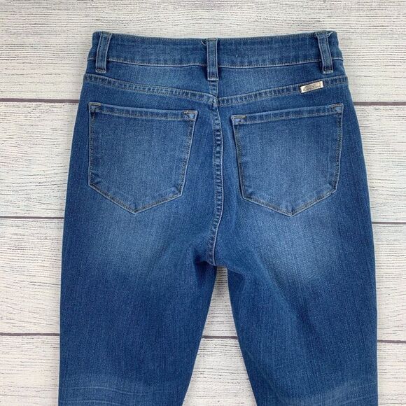 KanCan sz 5 / 26 Zip Ankle Jeans  Light Wash 25" Inseam Stretch - Picture 6 of 11